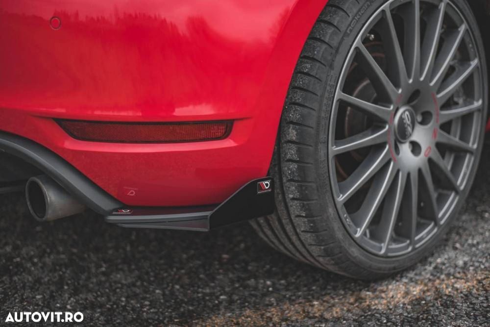 Prelungiri Laterale Bara Spate compatibile cu VW Golf 6 GTI Maxton Design - 3