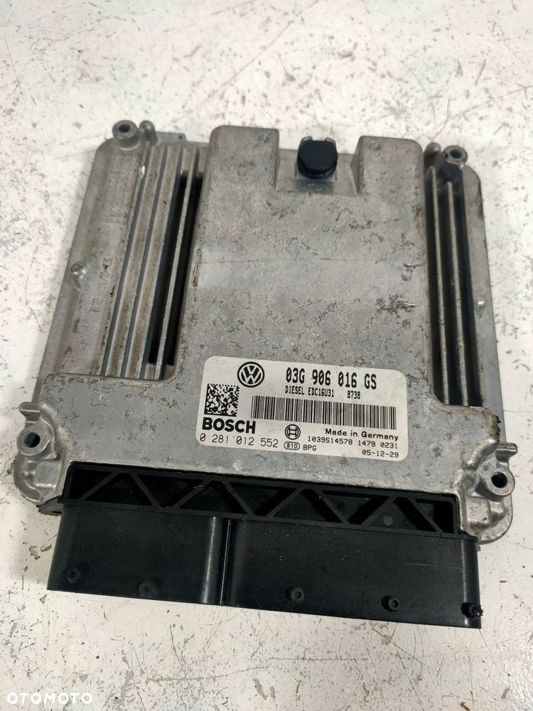 sterownik silnika 03g906016gs skoda superb 1.9tdi - 1