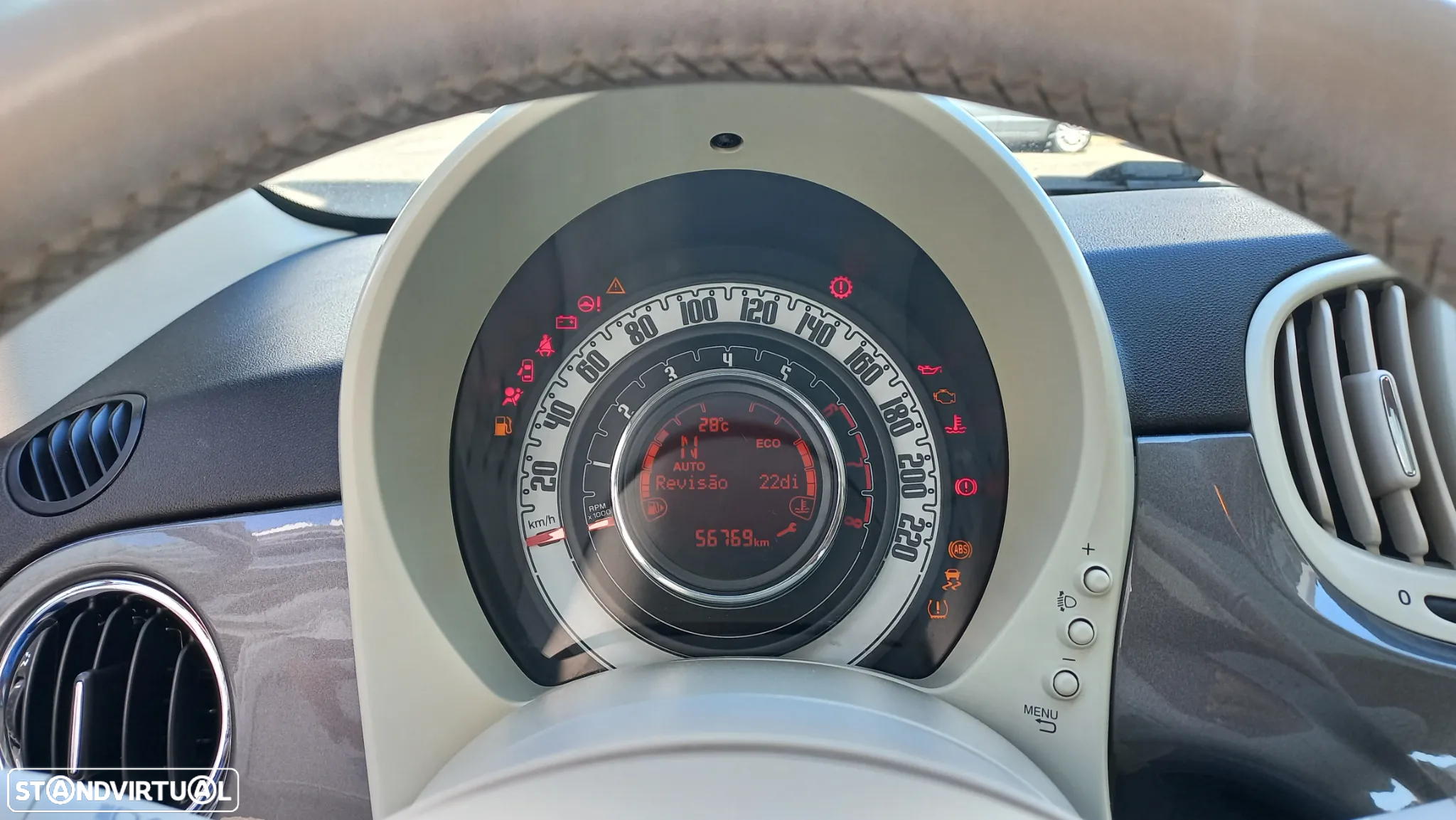 Fiat 500 1.2 Lounge Dualogic S&S - 6