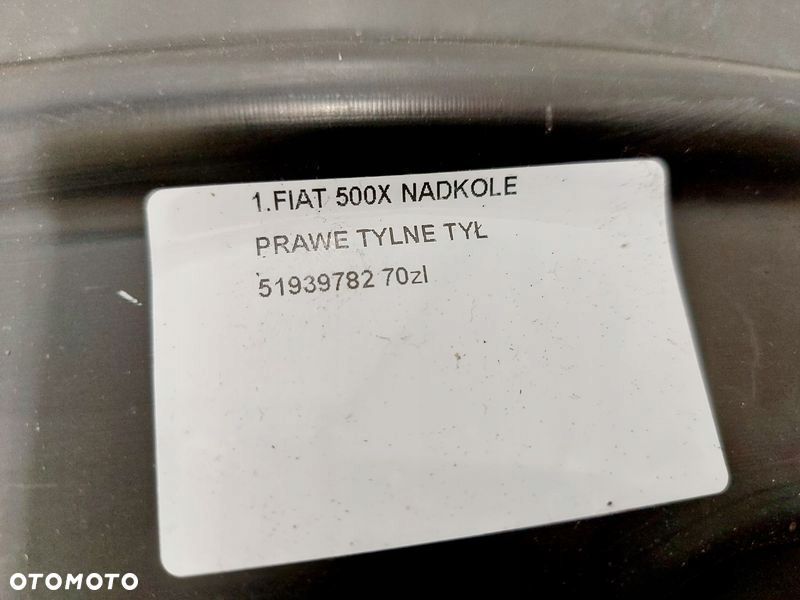 fiat 500x nadkole prawy tył tylne 51939782 - 3