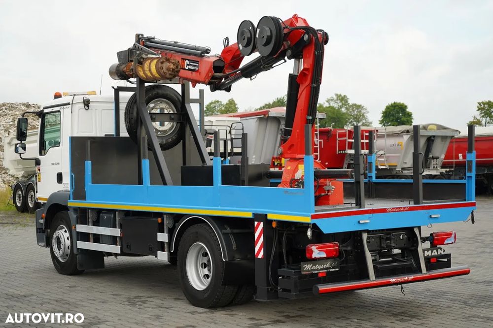 MAN TGM 15 .290 / HDS HC 190 + FORATOR 2 mb / FORMAT / RADIO CONTROL / EURO 6 / MANUAL / 2019 - 7