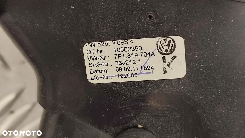 VW TOUAREG 7P 10-18R DEKORY LISTWY OZDOBNE DRZWI KOMPLET CIEMNE DREWNO RAMKI 7P6867439F 7P1819704A - 6
