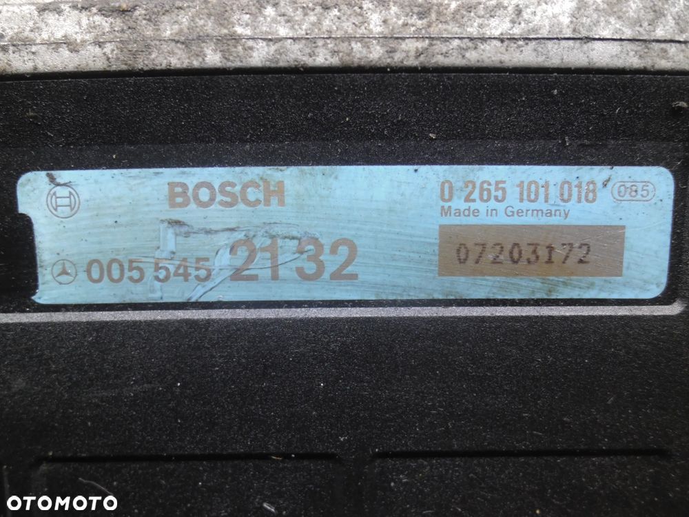 MERCEDES W124 2.0 D STEROWNIK SILNIKA 0055452132 0265101018 POSIADAM 3 SZT - 6