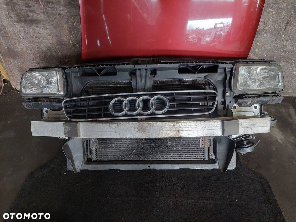 MASKA POKRYWA SILNIKA + PAS PRZEDNI CHŁODNICE LAMPY GRILL AUDI A3 8L LZ3L - 2