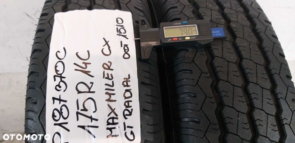 P187370C para 175R14C Maxmiler CX GT RADIAL dot.1510 - 2