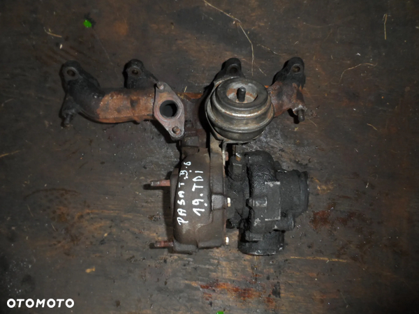 VW Passat B6 1.9 TDI 105KM turbina