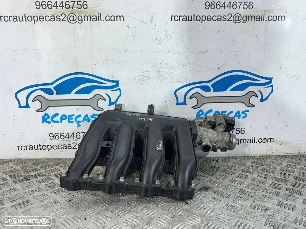 .Coletor Admissão Ar Original BMW M47D20 204D4 2.0 7787318 1998 - 2008 - 2