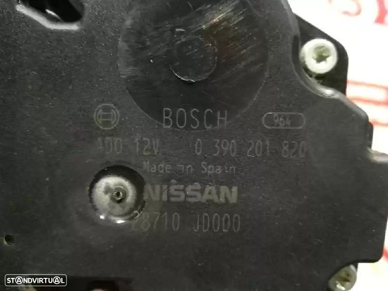 MOTOR LIMPA-VIDROS TRASEIRO NISSAN QASHQAI / QASHQAI +2 I 2009 -0390201820 - 3