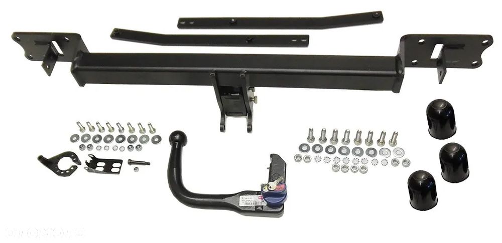 MERCEDES W204 SEDAN+S204 KOMBI 2007-15ODPINANY HAK HOLOWNICZY Z KULĄ WYPINANA PIONOWONA KLUCZYK - 2