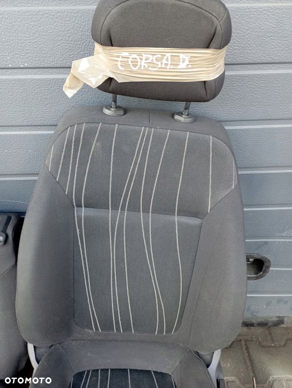 OPEL CORSA D HB FOTELE KANAPA KOMPLET SIEDZENIA - 6