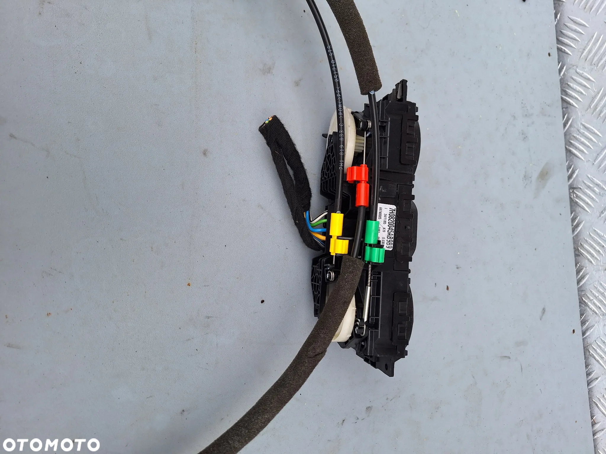PANEL NAWIEWU KLIMATYZACJI VW TRANSPORTER T5 CARAVELLE 07R 7H0820045AB - 3