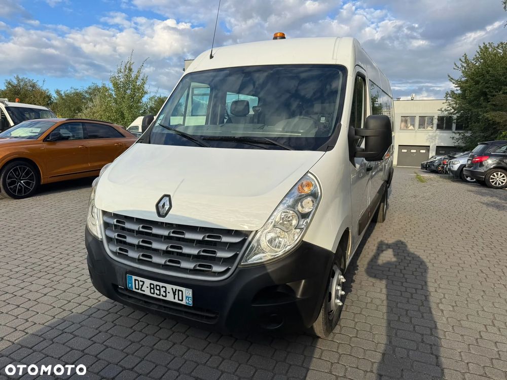 Renault Master L3H2 Brygadówka Bliźniak 2015r. Klima 7 Osobowa 3.5t Na Haku - 2