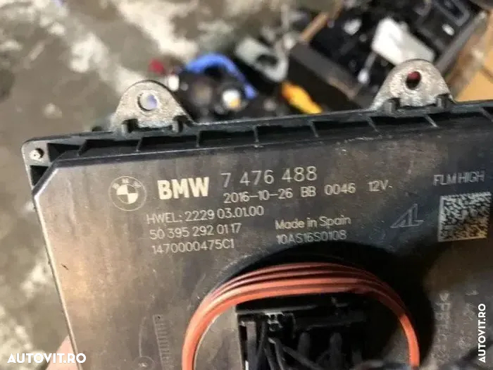Droser far led ecu balast caculator bmw g11 G30 F01 seria 5 7 x3 - 5