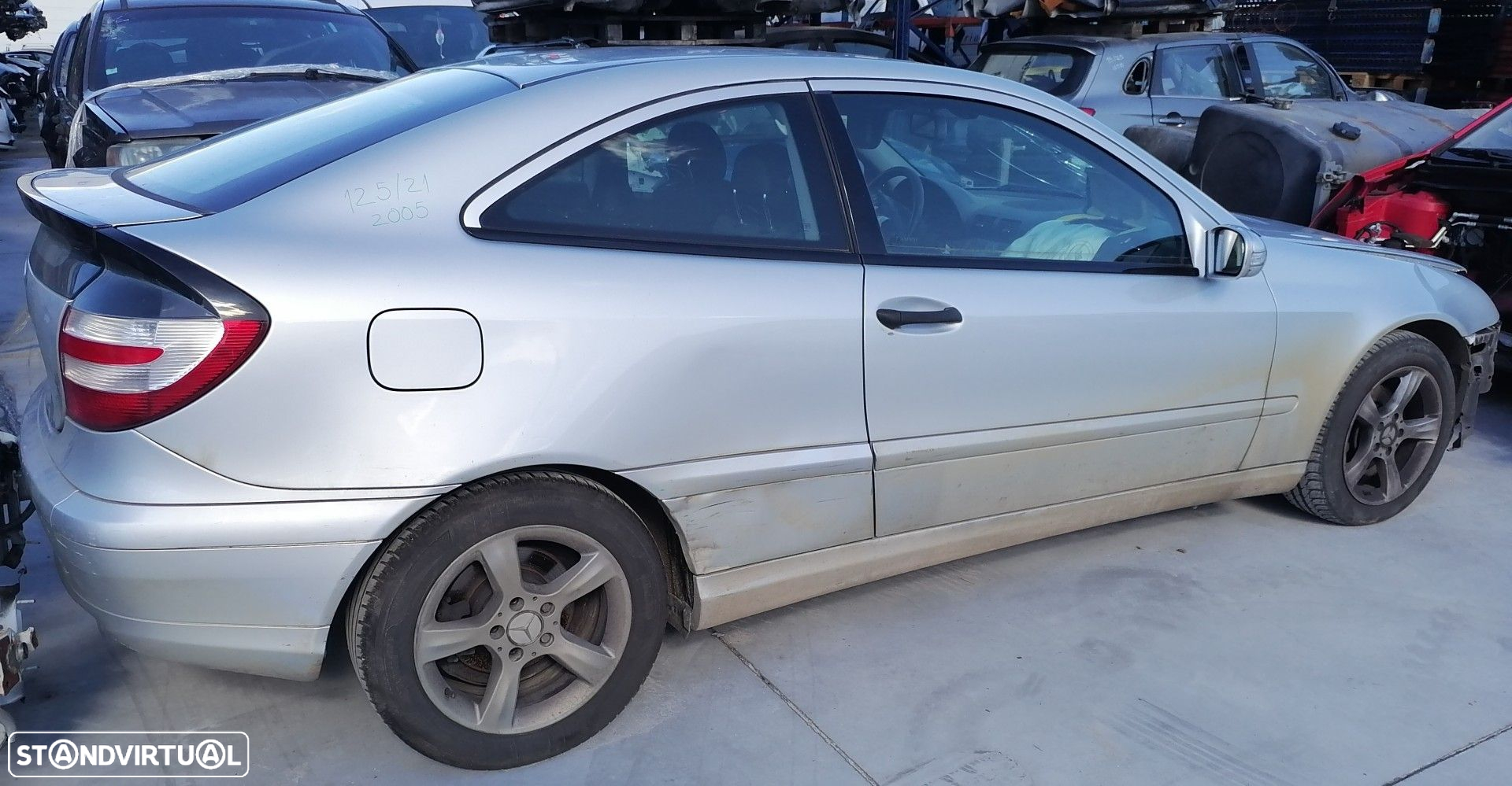 Peças Mercedes-Benz C-Class Coupe(W203) 2000 a 2007 - 21