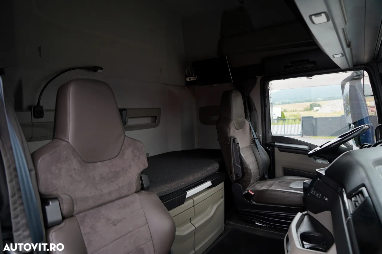 MAN TGX 18.510 / GX / RETARDER / NAVI / TV / PIELE / JANTE DIN ALIAJ / CONTRACT POST-SERVICE / ECHIPAMENTE COMPLETE - 36