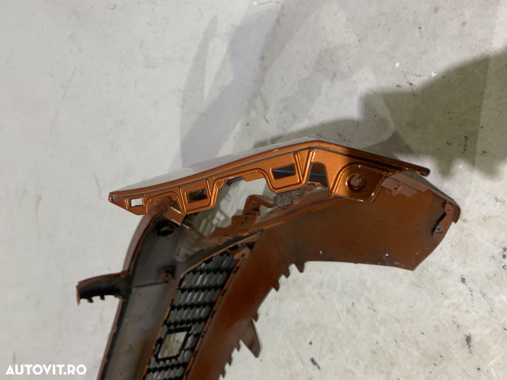 Bara fata Seat Leon 3, facelift, 2016, 2017, 2018, 2019, cod origine OE 5F0807221AB, cu gauri pentru spalatori faruri si senzori de parcare (4). - 7