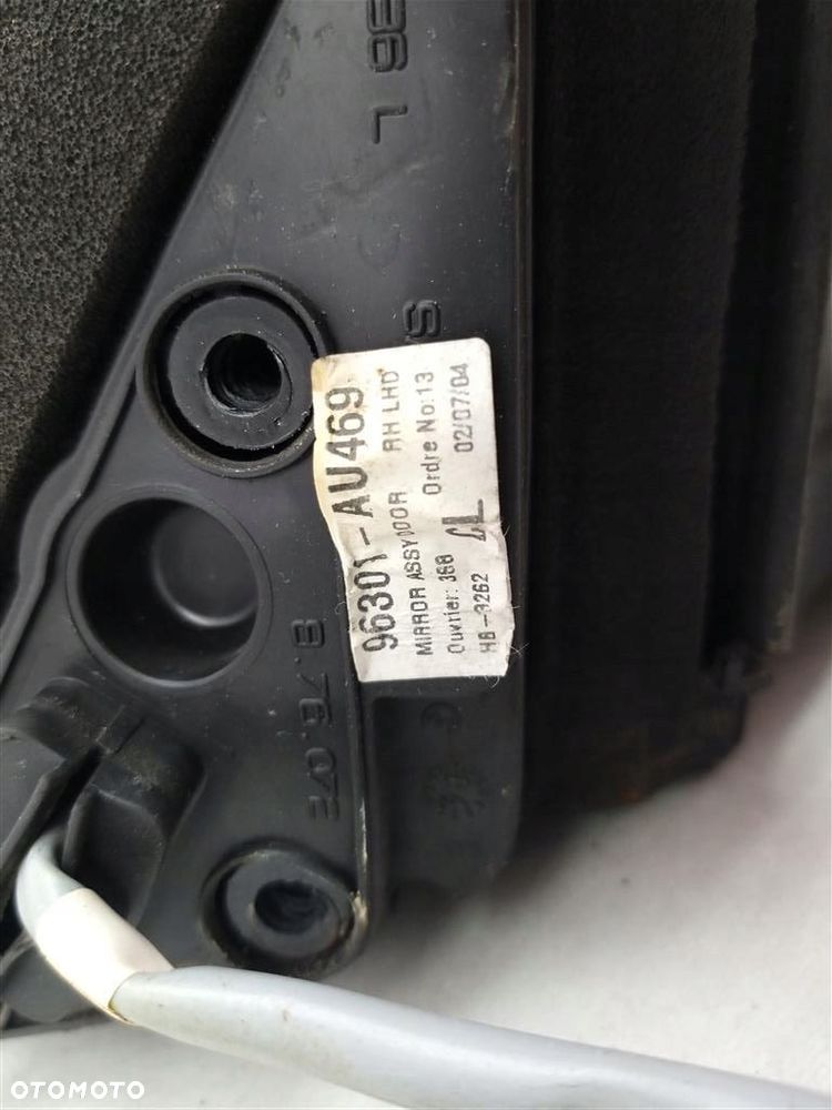 Lusterko prawe elektryczne Nissan Primera P12 2002-2007 96301-AU469 - 3