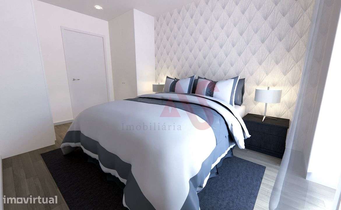 Apartamento T2 novo com terraço no centro de Vizela - Grande imagem: 5/14