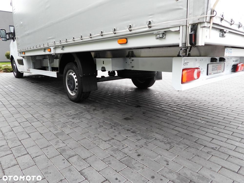 Renault MASTER  PLANDEKA 10 PALET WEBASTO TEMPOMAT LEDY PNEUMATYKA KLIMATYZACJA  165KM - 17