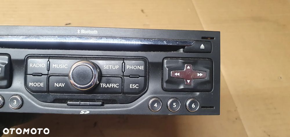 Radio radioodtwarzacz NAVI nawigacja Peugeot 3008 96661984XT - 6