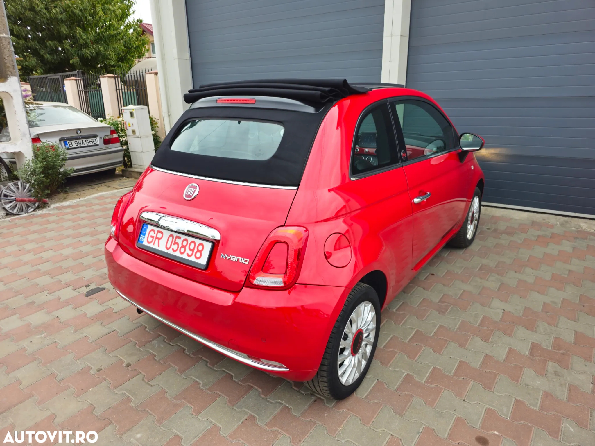 Fiat 500 Cabrio MHEV 1.0 Red - 8