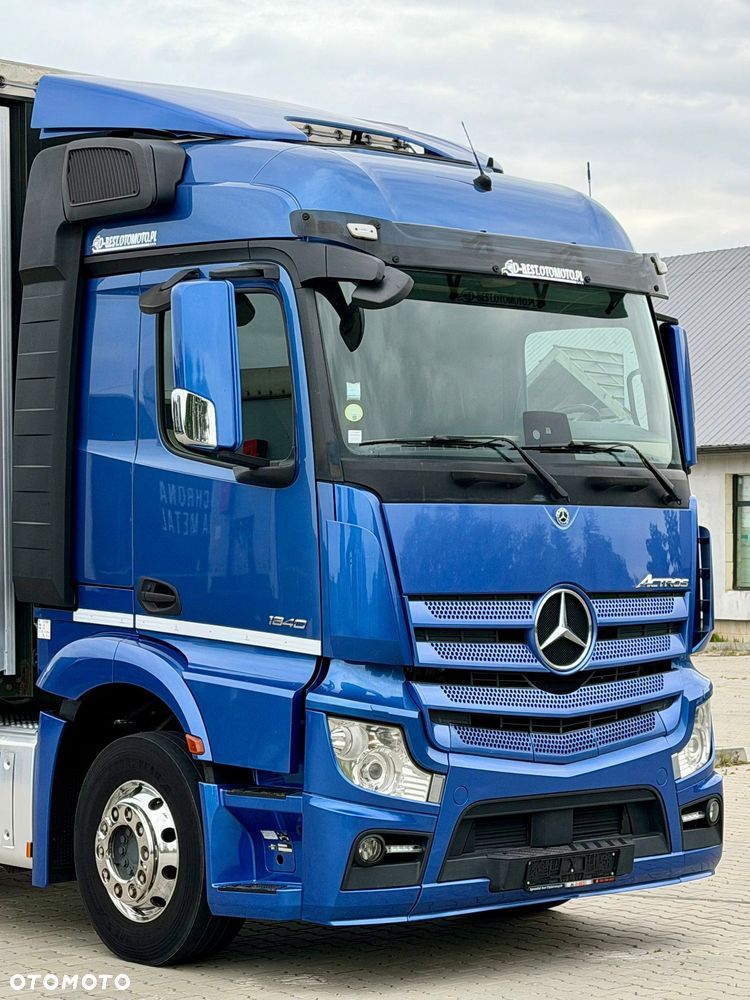 Mercedes-Benz ACTROS 1840 / FIRANKA / WINDA / 21 EUROPALET / AUTOMAT / ALUSY / SYPIALKA / 2019 ROK - 9