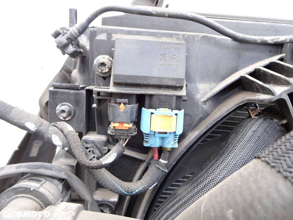 chłodnica wody + wentylator citroen c4 picasso ii 1.6 e-hdi - 8