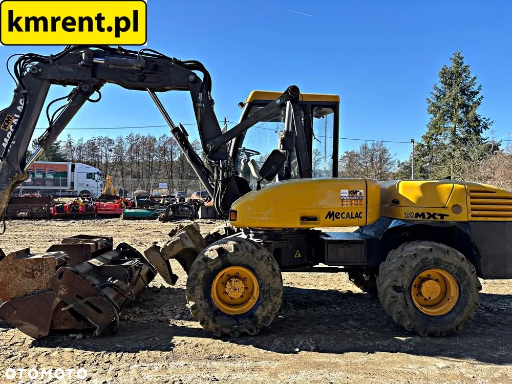 Mecalac 12 MXT KOPARKO-ŁADOWARKA 2007R | Mecalac 12 MX, 12 MXT, 12 MSX, 12 MTX, 12 MTX New, 12 MRX, 714 MW, 714 MCe, 15 MWR, 11 MWR - 16