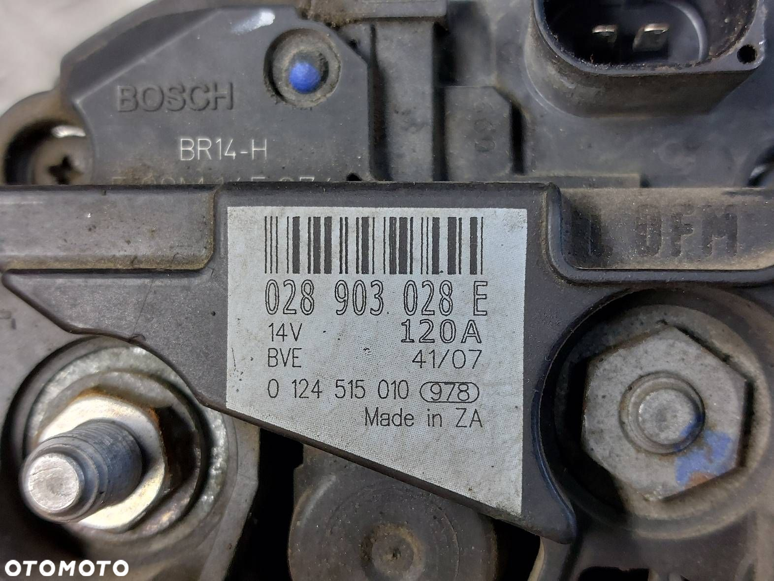 ALTERNATOR SKODA FABIA II 1.9 TDI 028903028E - 5