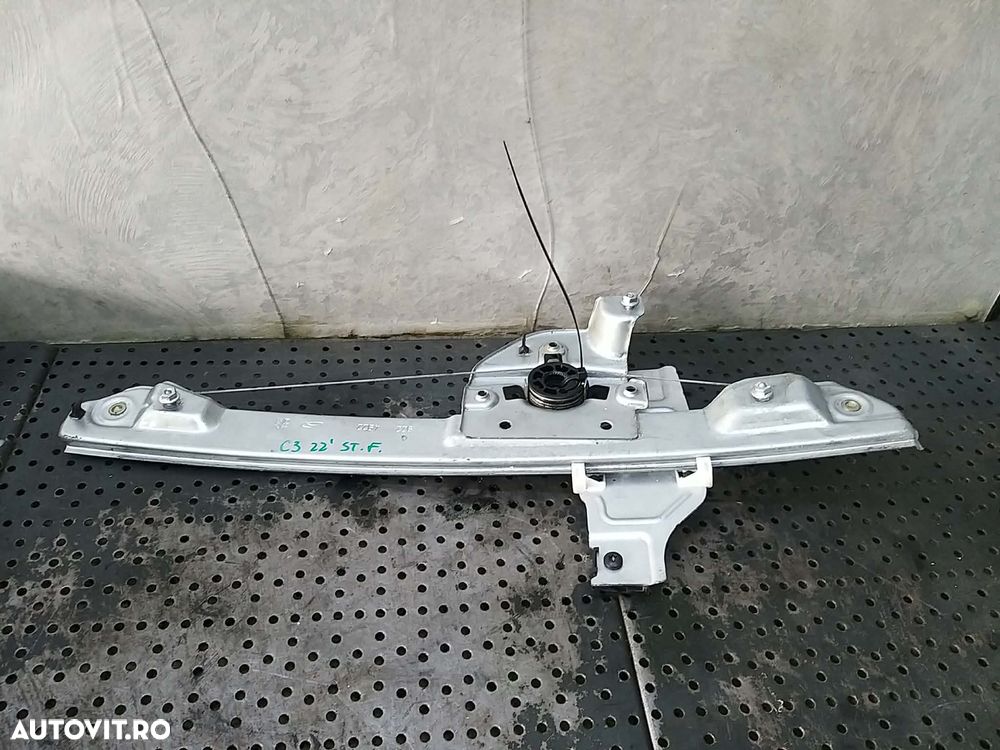 Macara geam electric stanga fata citroen c3 3 sx 159001042 - 1