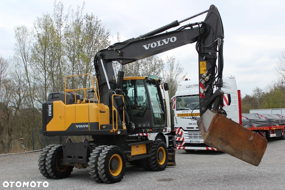 Volvo EW160E Sprowadzona Szybkozłącze S60 - 9