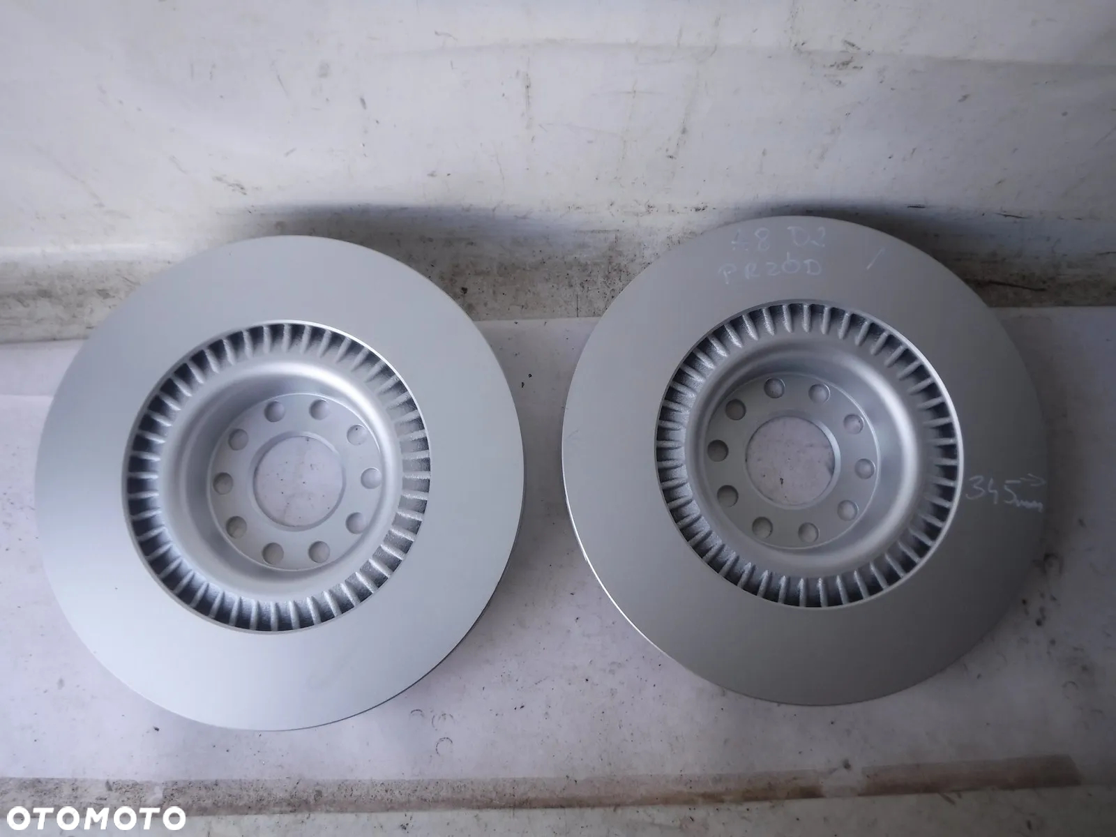 tarcze hamulcowe bosch 345mm audi a8 d2 - 5