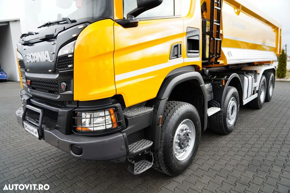 Scania 450 XT / 8x6 / BASCULATOR SPATE / OPTICRUISE / ANVELOPE 100% / EURO 6 - 15