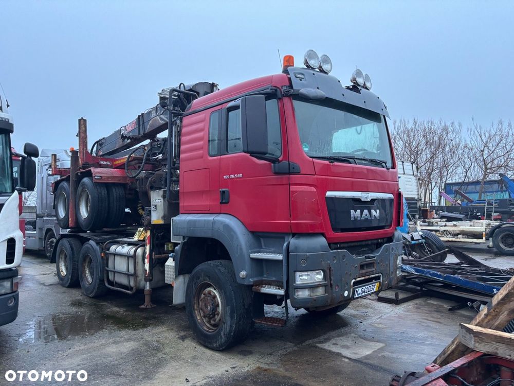 MAN Tgs 26.540 6X6 Bl + Huttner Lnz-20 - 3
