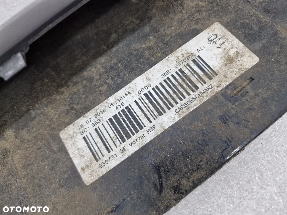 BMW G30 / G31 M-PAKIET 17- ZDERZAK PRZEDNI PRZÓD NA 6X PDC , NR 51118064928 / 8064928 , NR AUKCJI NZ1152 - 29