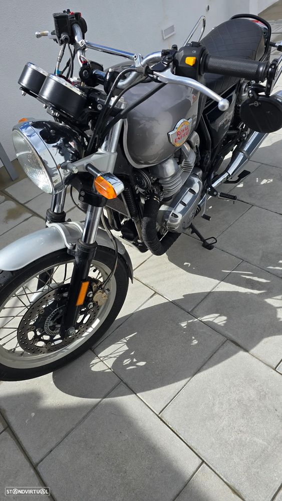 Royal Enfield Interceptor 650 silver - 6