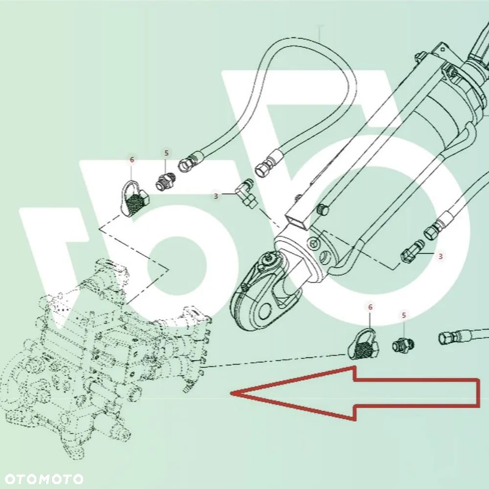 Rozdzielacz 4BM30 hydrauliczny V36665030 V36063600 VALTRA T213 - 10