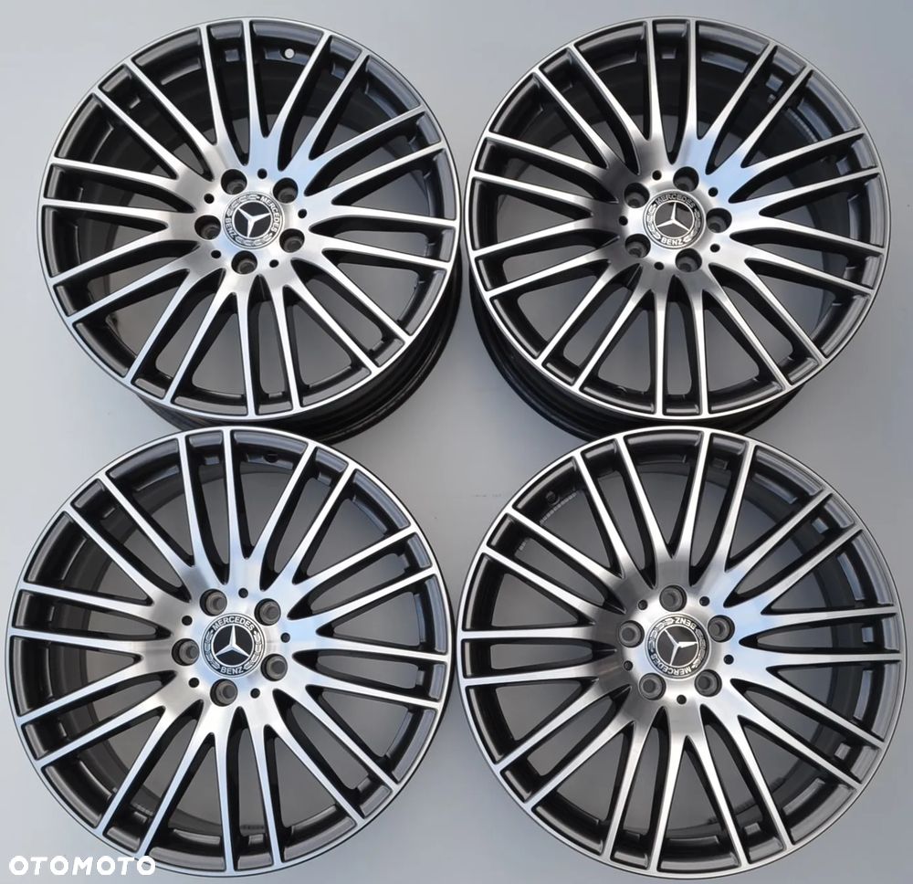 KOŁA ALUMINIOWE OEM MERCEDES GLC 5x112 8J19 ET32,5 OPONY + CZUJNIKI 2002 - 2