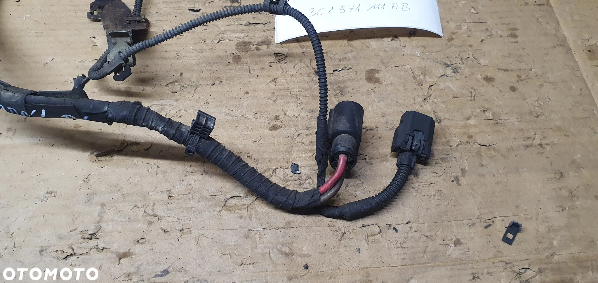 Instalacja wiązka maglownicy VW Passat B6 3C1971111AB - 4
