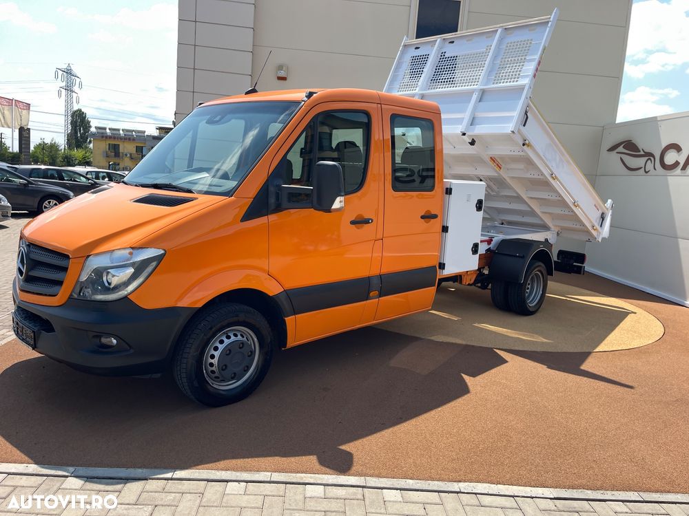Mercedes-Benz Sprinter Doka 519  3.0CDI  BASCULABIL  PUNTE DUBLA - 10