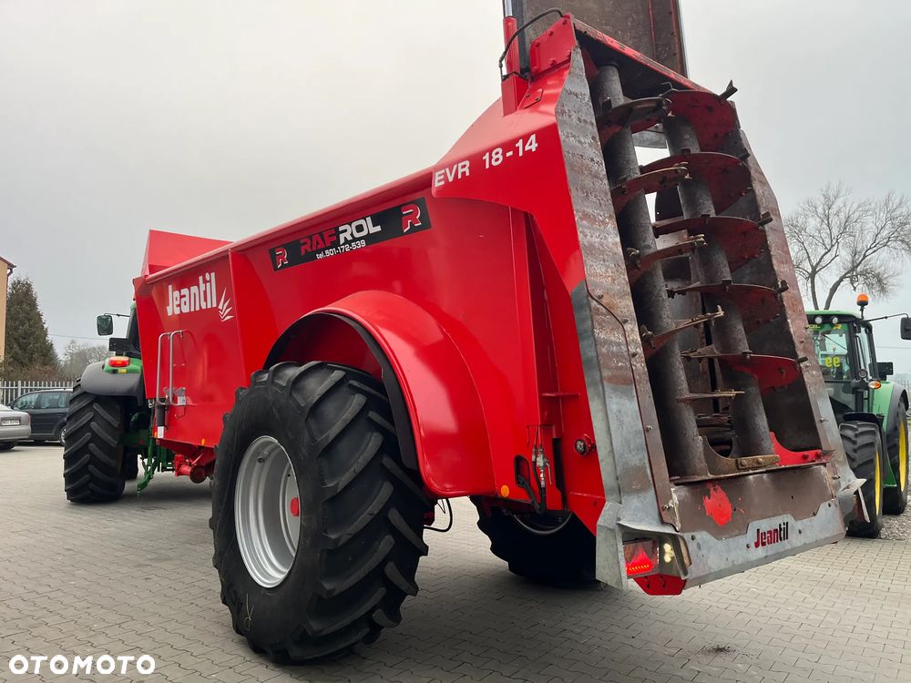 Inny Rozrzutnik obornika Jeantil EVR 18-14 - 13