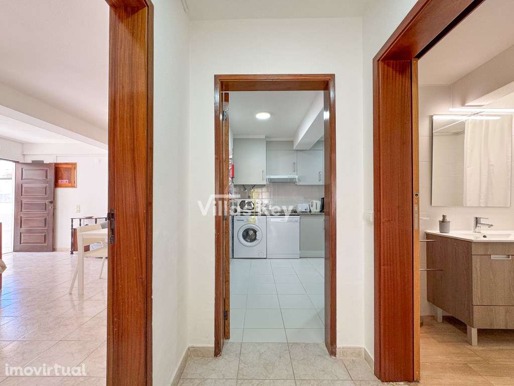 Apartamento de um quarto para arrendamento anual na Praia da Luz. - Grande imagem: 2/10