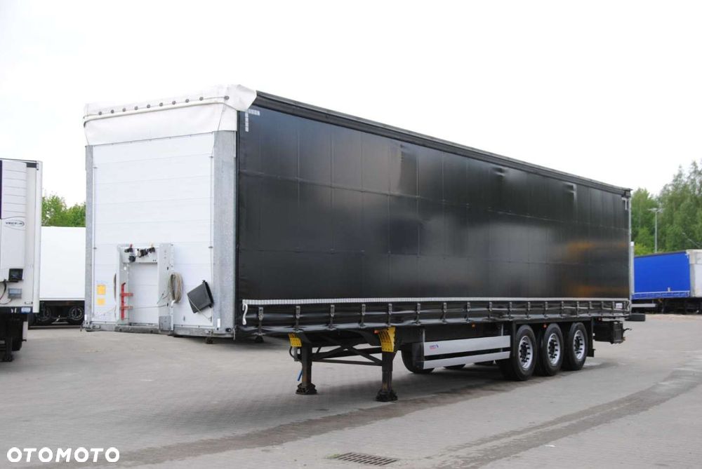 Schmitz Cargobull SCS kurtyna, podnoszona oś - 7