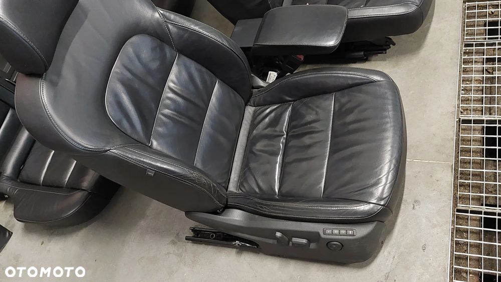 KOMPLET FOTELI PRZÓD + KANAPA TYŁ SKODA SUPER B R2009 KOMPLET - 4
