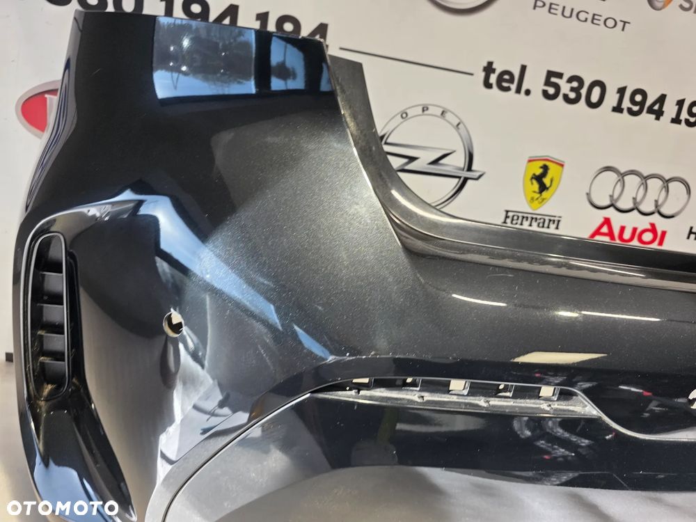 BMW 1 F40 19- M-PAKIET ZDERZAK TYLNY TYLNI TYŁ NA 4xPDC KOLOR CZARNY METALIK NR 51128070949 + 51128070950 NR AUKCJI NZ1935 - 16