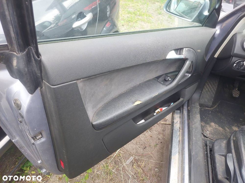 FOTELE KOMPLET LEWY PRAWY KANAPA TYŁ+ BOCZKI AUDI A3 8P HB 3D PÓŁSKÓRA - 3
