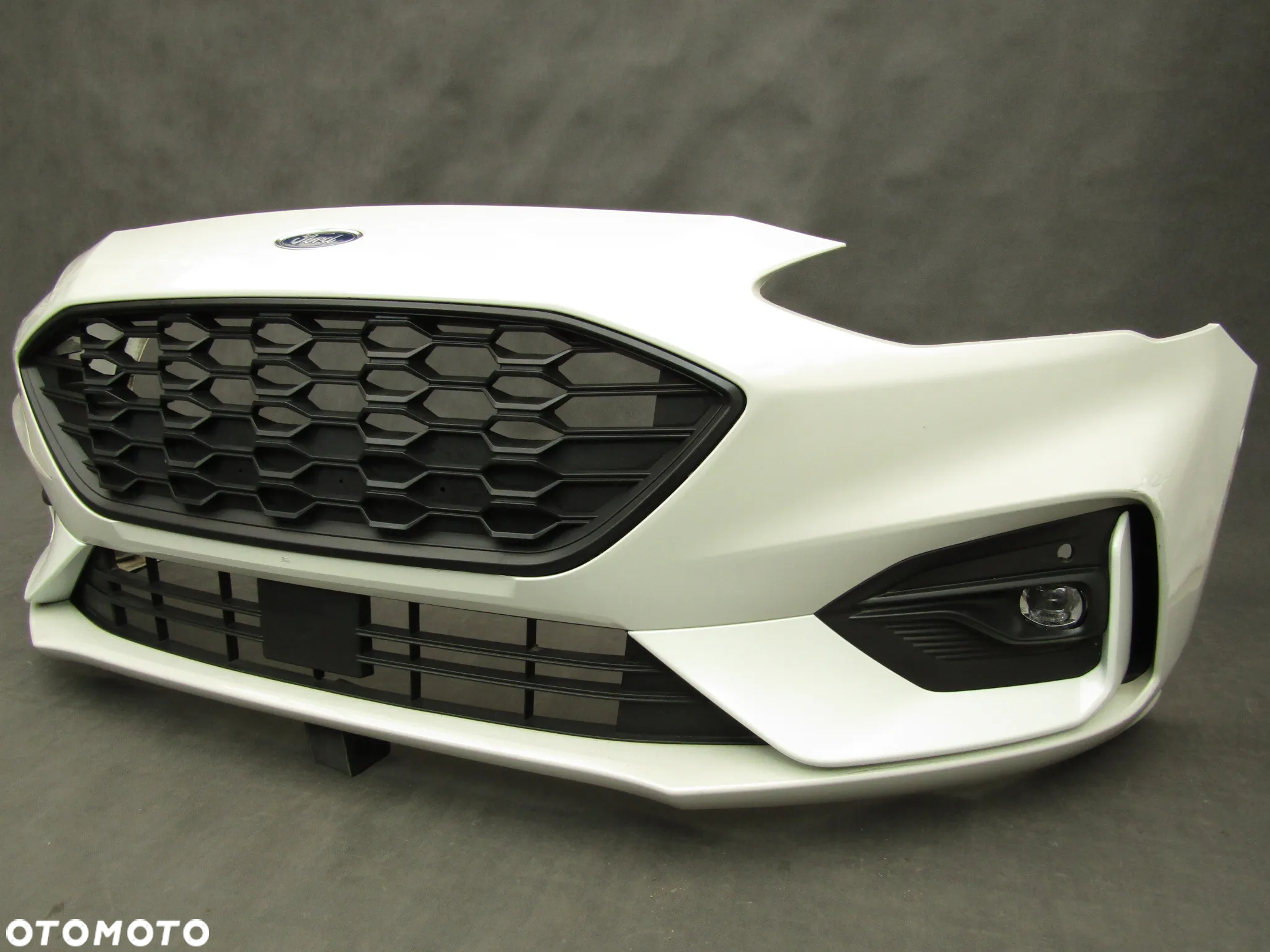 Zderzak przedni Ford Focus ST LINE MK4 18 - 23 Pdc-6 Lakier Metropolis White - 11