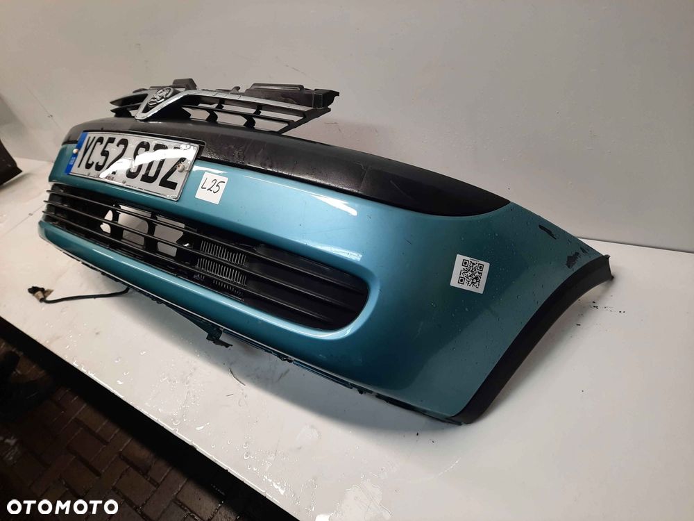 } ZDERZAK PRZÓD PRZEDNI OPEL CORSA C Z20N BŁĘKITNY - 3
