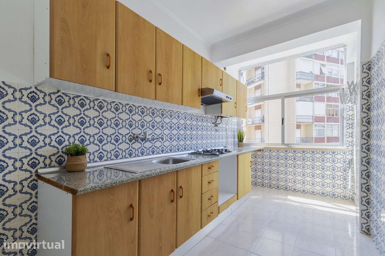 Apartamento T3 no Centro de Setúbal - Montalvão - Grande imagem: 2/15
