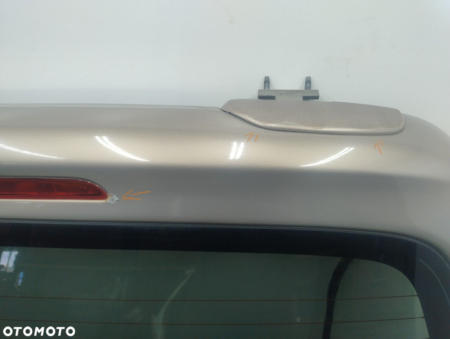 Klapa tył tylna BAGAŻNIKA CITROEN BERLINGO I 02-10 KDDC SZARA BEZ KOROZJI - 4